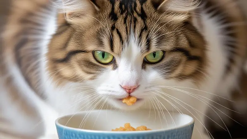 غذای گربه پرشین