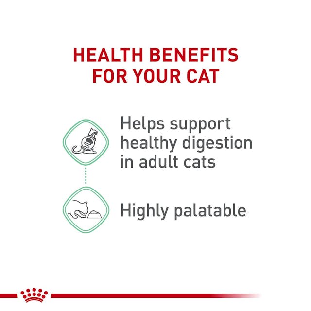 غذای کنسروی رژیمی گربه به صورت لقمهای در سس برند رویال - مخصوص گوارش - تصویر 3